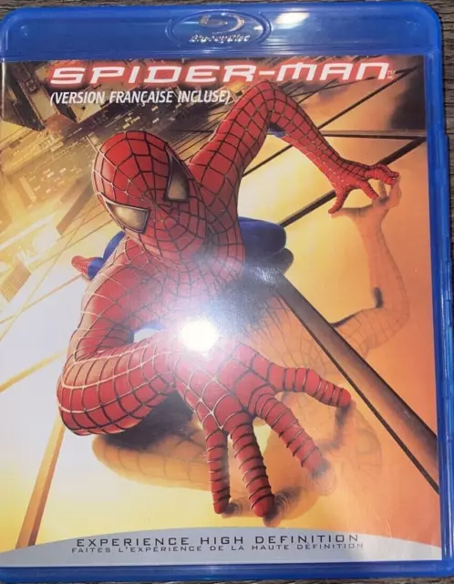 Spider-Man (Blu ray Bilingual) Free Shipping In Canada