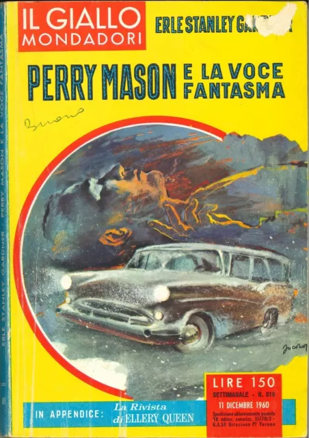 🟡 Il Giallo Mondadori 619 - Erle Stanley Gardner Perry Mason e la voce fantasma