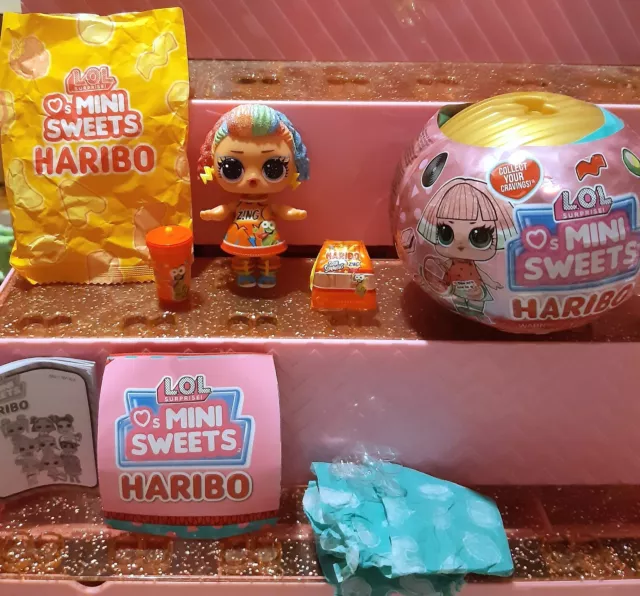 LOL Haribo Surprise Doll Mini Sweets Series MISS SOUR ☆ Complete Unused/New 🍬
