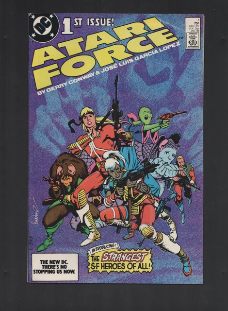 DC Comics Atari Force January 1984 VOL#1 NO#1 Comics Comicbook Comics