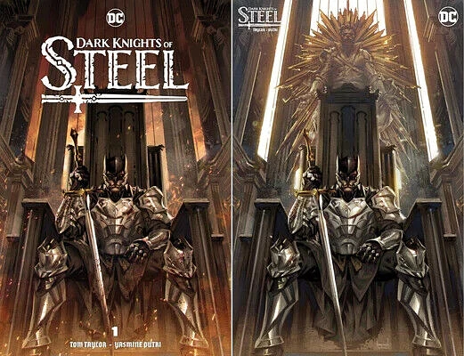 Dark Knights of Steel #1 Kael Ngu Variant Cover Set DC Comics Devil Dog Comics