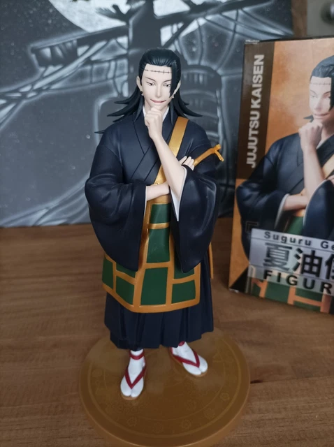 Figurine Geto Suguru 14 Cm En Pyjama – Collection JJK En PVC Avec Oreilles De Chat