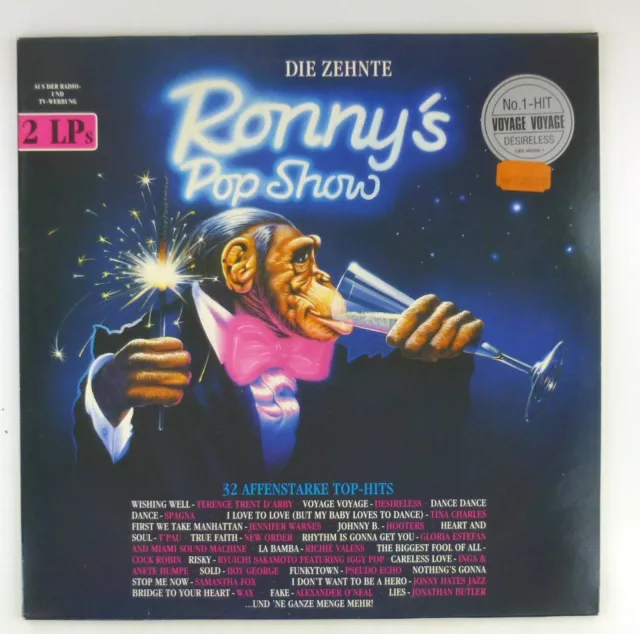 12 " 2 LP - Various – Ronny's Pop Show - Die Tenth - BB416s4