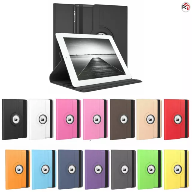 Hülle für Apple iPad Smart Case Schutz Tablet Etui Tasche Bumper Flip Cover 360°