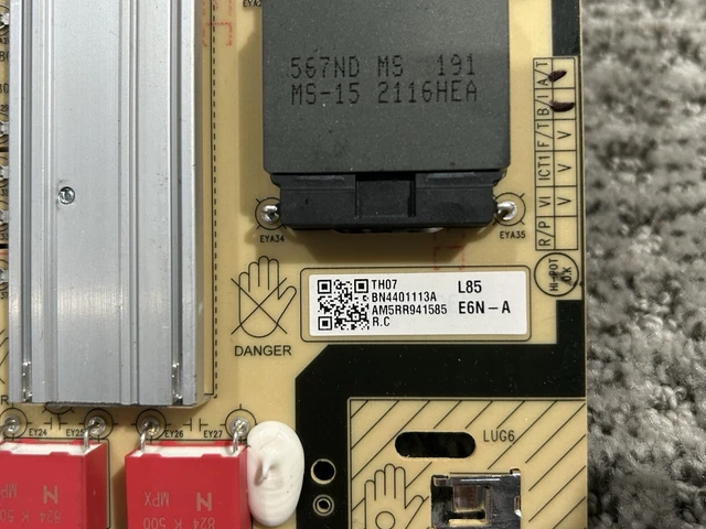 Samsung BN44-01113A  / BN44-01113B Power Supply / LED Board (See notes)