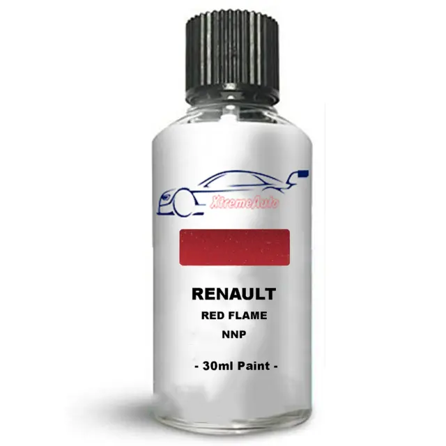 Touch Up Paint For Renault Clio Red Flame Nnp Stone Chip Brush
