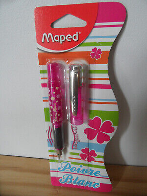 BIC BIC Stylo Plume EASY CLIC Recharge Latérale plume maped poivre blanc 