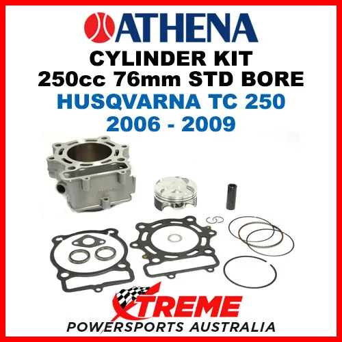 Athena Husqvarna TC 250 2006-2009 Cylinder Kit 250cc ø 76 STD Bore P400220100003