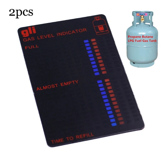 TEMPERATURE LPG FUEL Gas Propane Butane Gauge Tank Level