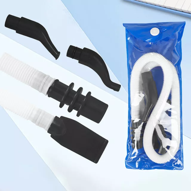 Melodica Mouthpiece Tube Set Durable Plastic Flexible Long Pipe for 32/37 Keys