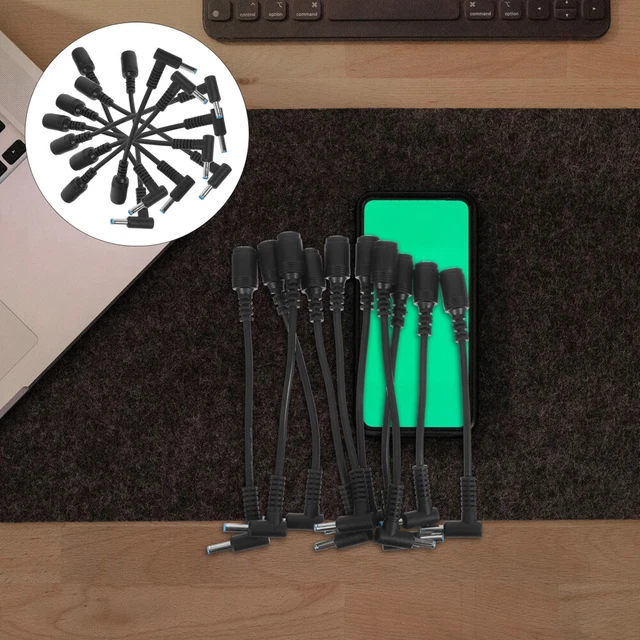 Haowul Bouche Magnétique 2 Broches Adaptateur De Câble De Chargement