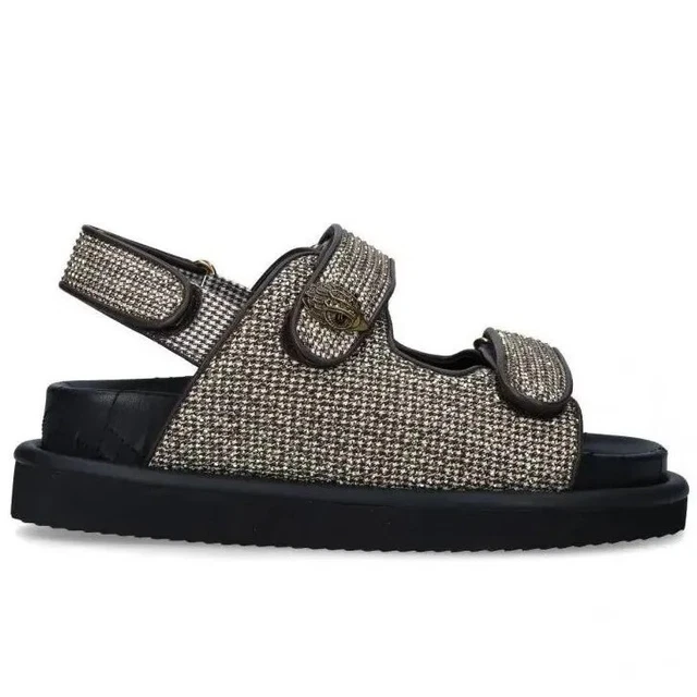 Kurt geiger london sales orson tweed flat sandals