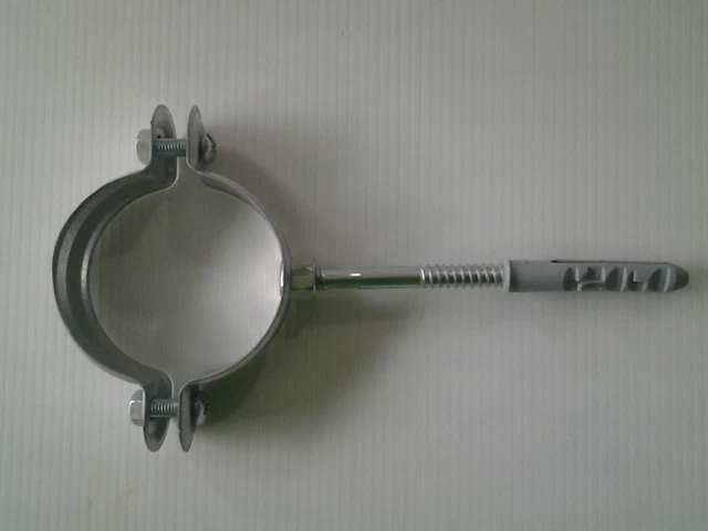 Collare Fischer CPS-V 1/2 Per Tubi In Acciaio - Con Vite E Tassello | Per Calcestruzzo E Laterizio - Foto 4