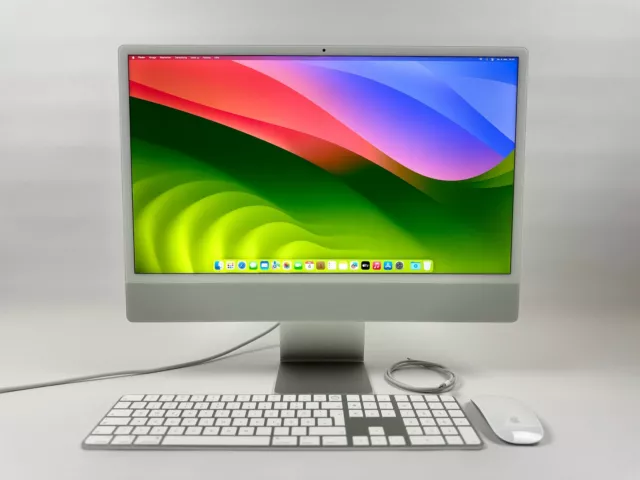 Apple iMac 24" M1 8-Core CPU 8-Core GPU 16 GB RAM 1 TB SSD silber refurbished