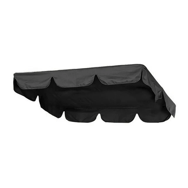 Outdoor  Swing Canopy Waterproof Cover Garden  Shade Patio Swing H1R7