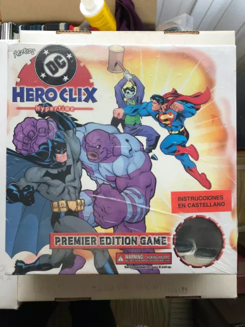 Heroclix Hypertime Wizkids Dc Premier Edition Game Precintado Nuevo