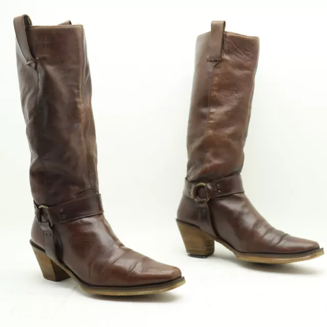 Bottes sans Marque Pointure D'Occassion Cow-Boy Biker Western Frye (Cod.ST3131)