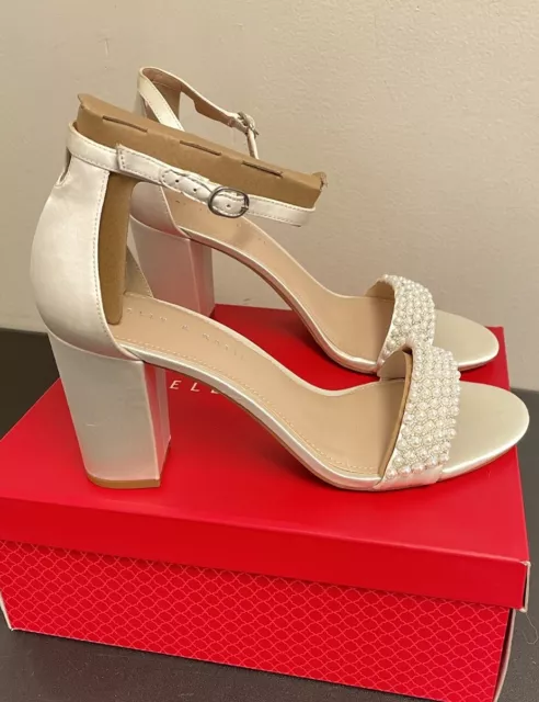 KELLY KATIE Shoes Block Heels Sandals Frilisa Size 6.5 Black Buckle Strap 11.48 PicClick