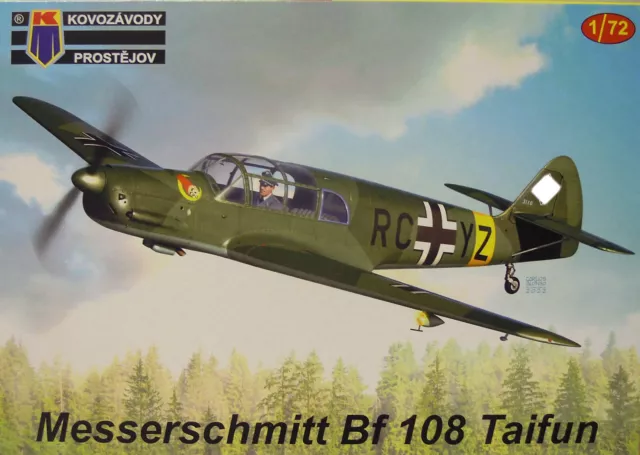 Messerschmitt Bf-108 Taifun, KP , 1:72, Plastik NEU