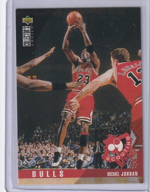 1995 upper deck collectors choice michael jordan
