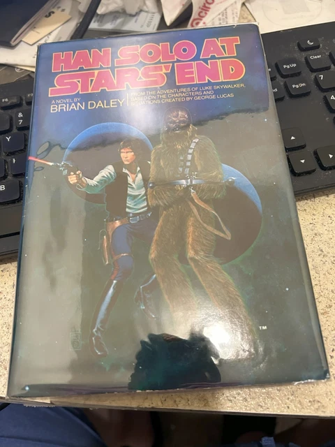 STAR WARS HAN Solo at Stars' End by Brian Daley 1979 H C Book Club