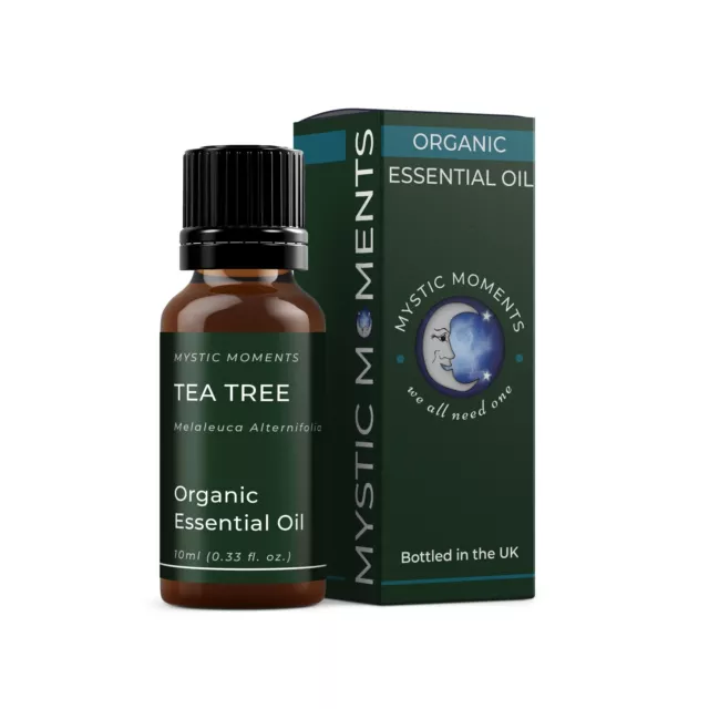 Mystic Moments Tea Tree Huile Essentielle Organique - 100% Pure - 10ml