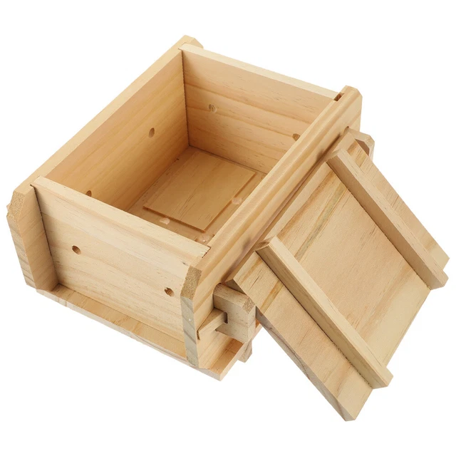 Stampo per tofu set di strumenti domestici pressa per tofu lavastoviglie legno sicuro