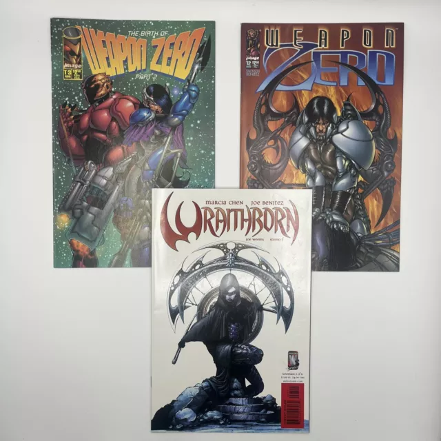 Wraithborn #1 (Glow n Dark Variant) Weapon Zero T-3 & 12 Top Cow VF/NM