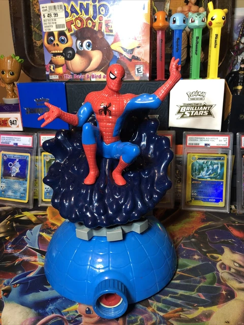 Amazing Spiderman 9 Inch Lawn Sprinkler Water Squirt Toy Marvel Imperial 2009