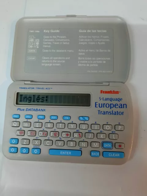  Franklin 12 Language European Translator FR-TJS12 : Electronic  Foreign Language Translators : Office Products