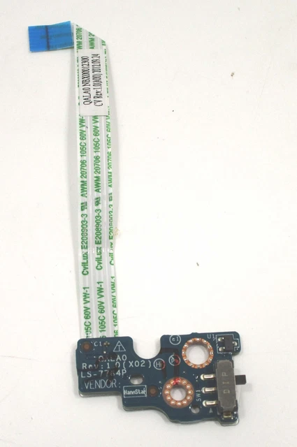 DELL LATITUDE E6530 Laptop Replacement ON/OFF Switch Board Assembly $9. ...