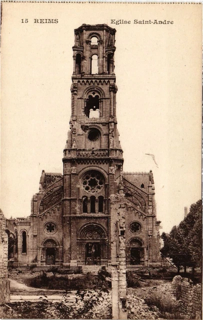 CPA AK REIMS - Église St-Andre (741276)