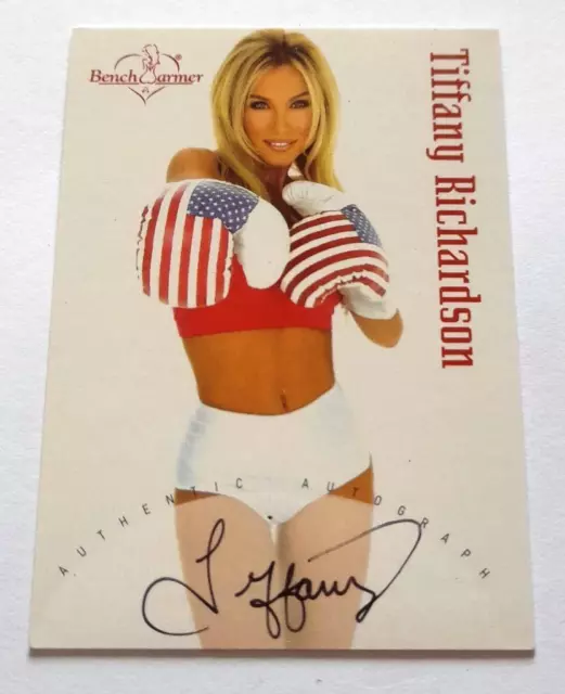 Benchwarmer (Series 1) Autograph Card: Tiffany Richardson (Benchwarmer Int 2002)