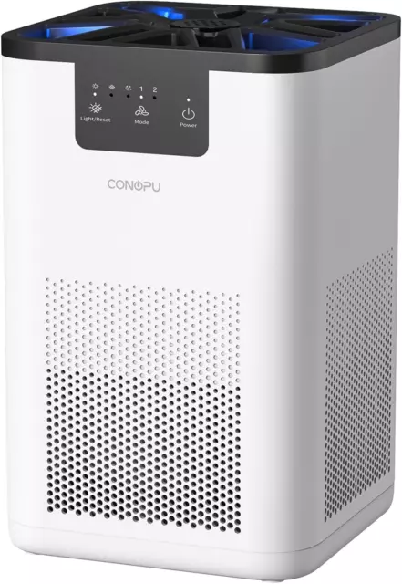 CONOPU Luftreiniger Allergiker HEPA H13 Filter, Air Purifier Aromatherapie-Funkt