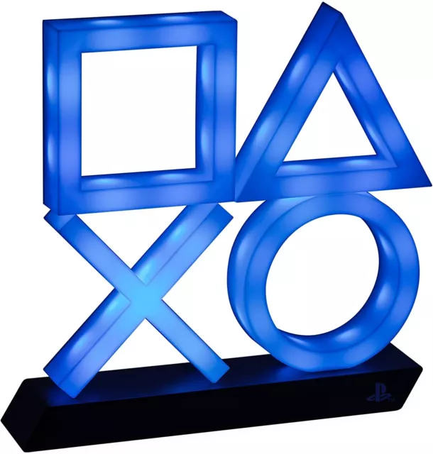 Lampada Paladone Ufficiale Playstation Icons Xl Light Led Ps5 Multicolor Icon