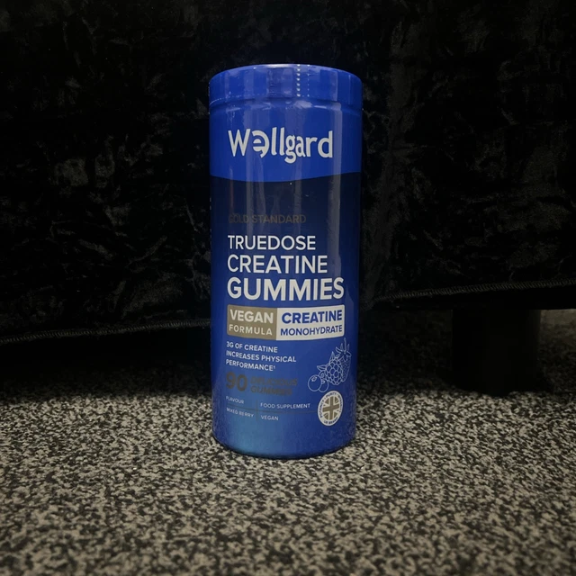 WELLGARD CREATINE GUMMIES Vegan 3000mg True Dose Creatine Monohydrate ...