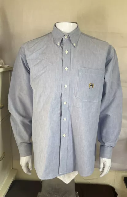 CINCH Men’s Button Up Denim Blue Shirt Size Large NWOT