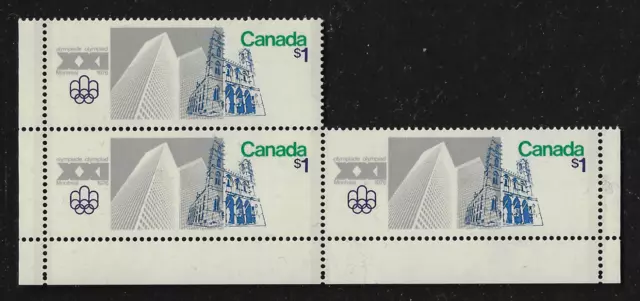 Canada Stamps — 1976, Olympic Sites / Notre Dame & Place Ville Marie #687 — 1427