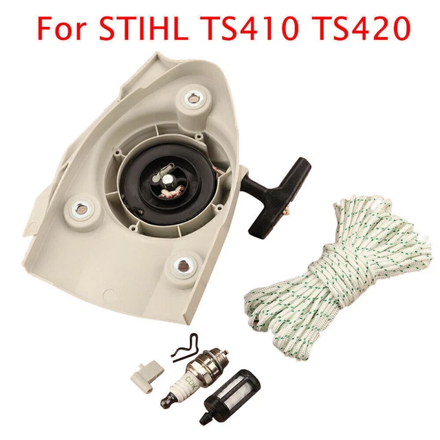 Seilzugstarter Für Stihl Betonsägen TS410/420/480i/500i – 6 Stück + 24 M Zugschnur