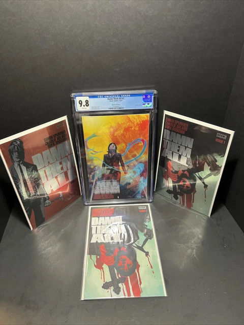 Damn Them All #1 Bundle - 1:25 CGC 9.8 Charlie Ward Virgin & Main - 4 Books