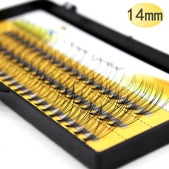 Amplifiez instantanément vos cils avec des grappes individuelles de faux cils