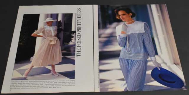 1983 Print Ad Sexy Heels Long Legs Fashion Lady Pretty Dress Style Art Brunette