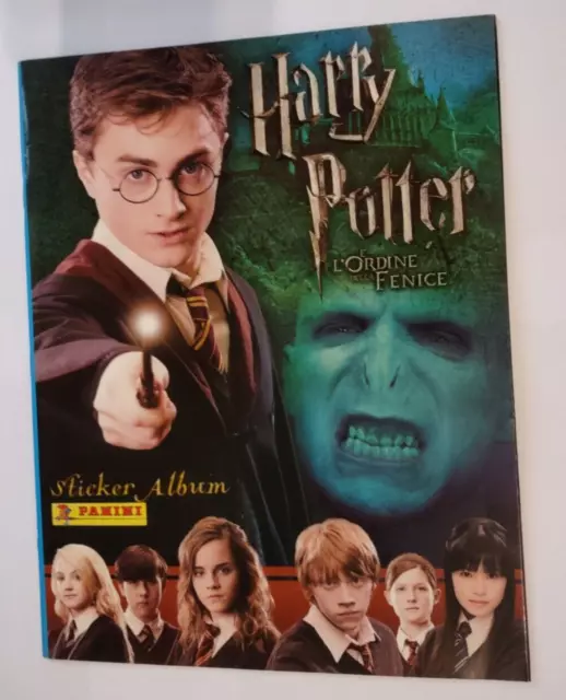 Album Harry Potter e l'ordine della Fenice NUOVO Figurine Panini 2007 + poster