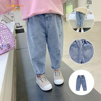 1 PC Bambine Jeans Primavera Autunno Pantaloni Moda P
