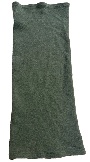 Cappello Militare Britannico Originale In Lana Verde 100% - Copricapo Invernale Forze Armate UK (Nuovo, Non Emesso)