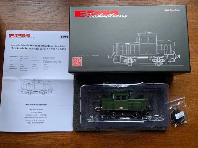 Locotracteur Y 6538 SNCF GECOMODEL HO - Laiton - Très Bel état De Collection