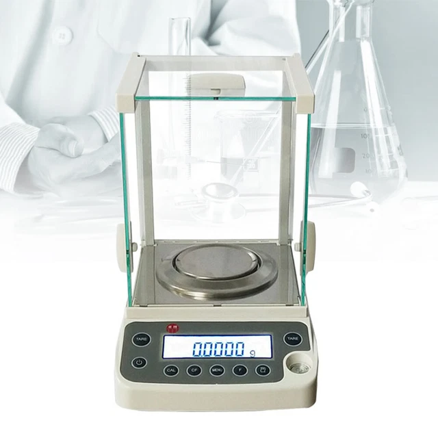 LAB ANALYTICAL BALANCE 0.0001g Electronic Digital Balance Scale 120g 0.