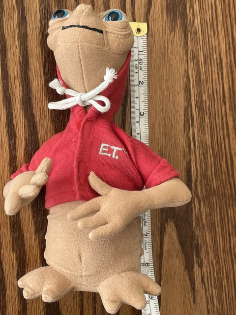 Rare Vintage Universal Studios ET Extra Terrestrial Plush Toy Doll 8” Free post
