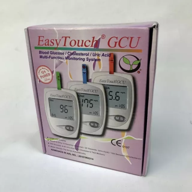 EasyTouch Easy Touch Glucose, Uric Acid & Cholesterol Blood Multi Monitor System