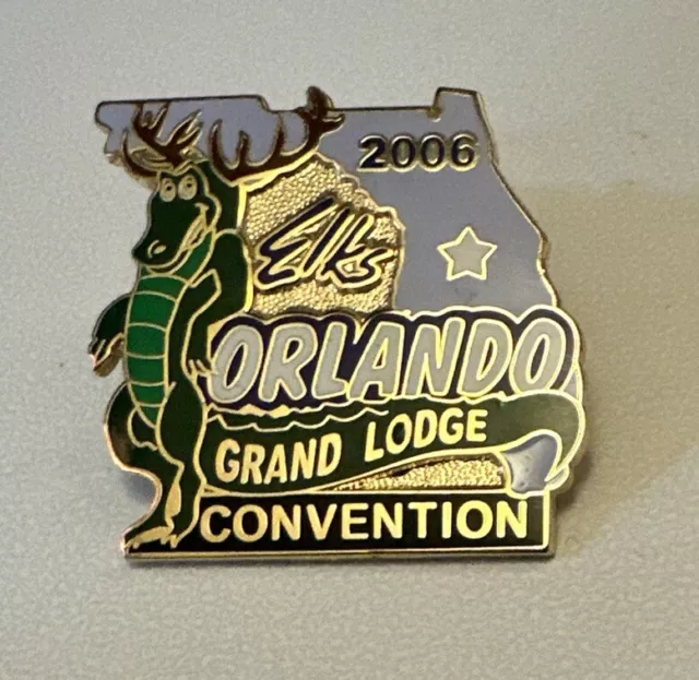 Orlando Elks Grand Lodge Convention 2006 Pin